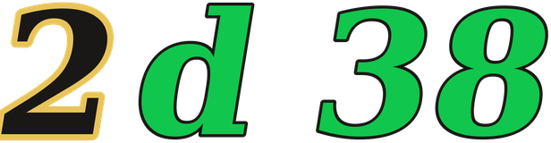 2d 38 logo